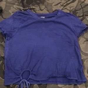 Aerie Dark Blue Crop Top